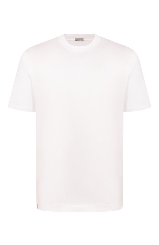 Хлопковая футболка Capobianco 20M660.MK00._002 Белый 20M660.MK00._002