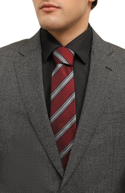 Шелковый галстук CANALI, арт. 18/HJ03994, фото 2