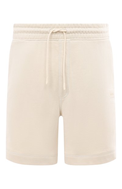 Хлопковые шорты BOSS ORANGE кремового цвета по цене 10560 руб., арт. 50468454, фото 1 Хлопковые шорты BOSS ORANGE, арт. 50468454, фото 1