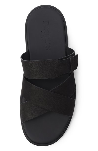 Шлепанцы из нубука DOUCAL'S, арт. DU3299MYK0UF249N, фото 5