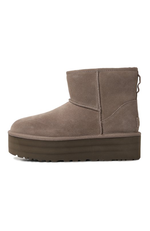 фото Замшевые полусапоги classic mini platform ugg