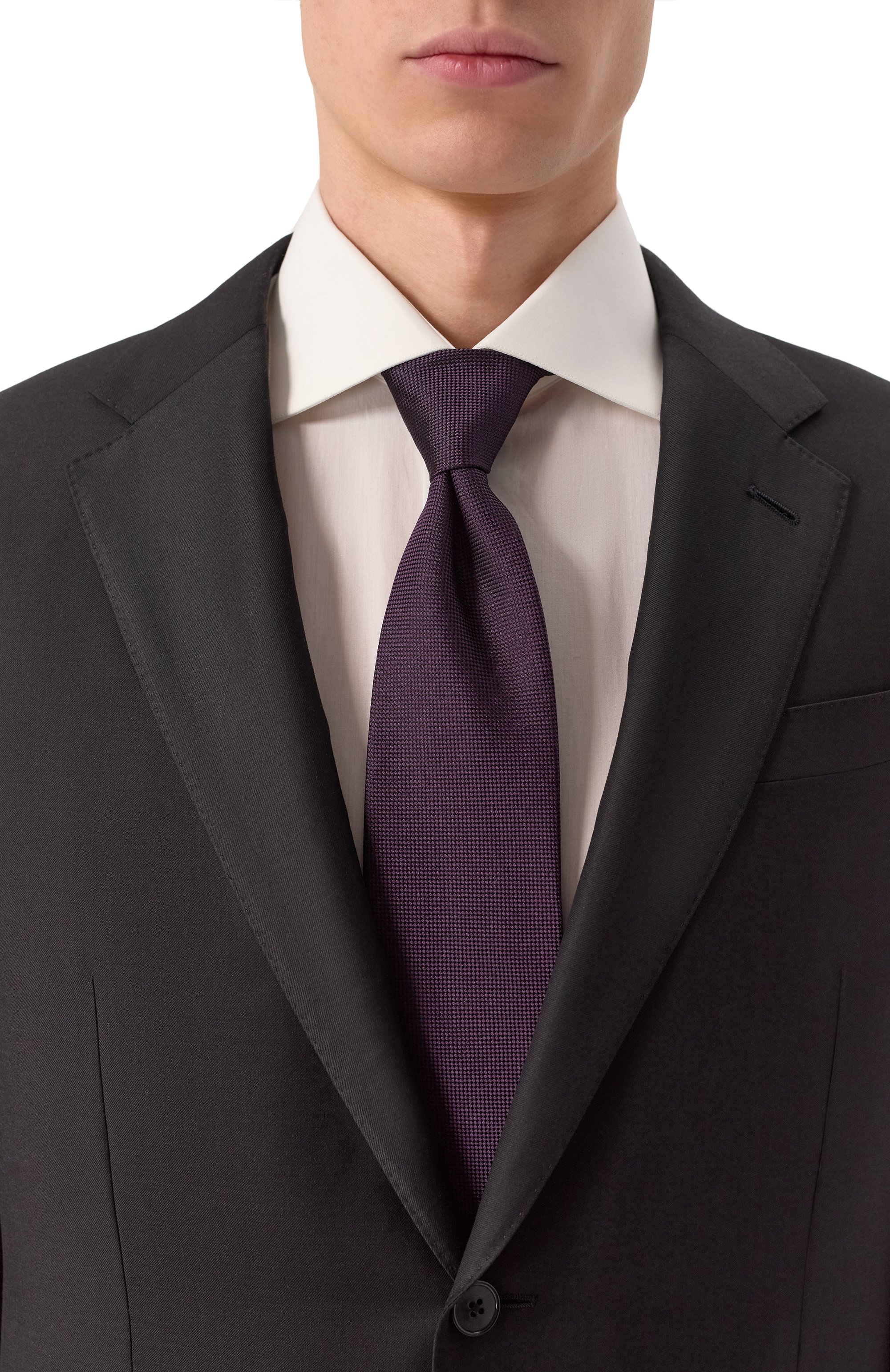 Шелковый галстук ZEGNA, арт. 1P8/Z9D34TA9, фото 2