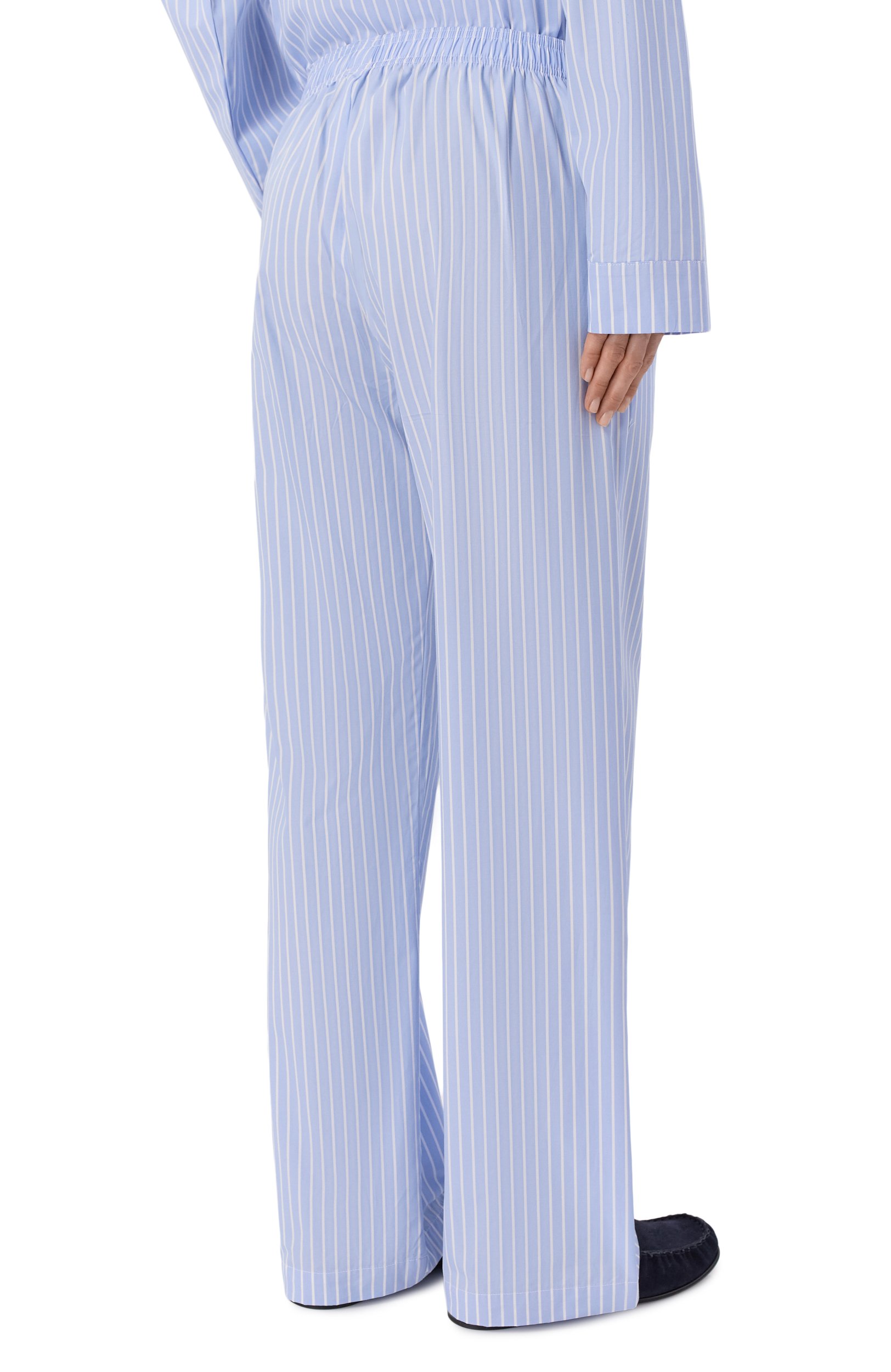 Хлопковые брюки SPORTY AND RICH, арт. PA07874326BL154, фото 4