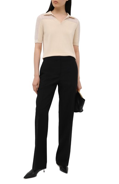 Хлопковый топ MAISON MARGIELA бежевого цвета по цене 47400 руб., арт. S51GL0031/S17676, фото 2 Хлопковый топ MAISON MARGIELA, арт. S51GL0031/S17676, фото 2