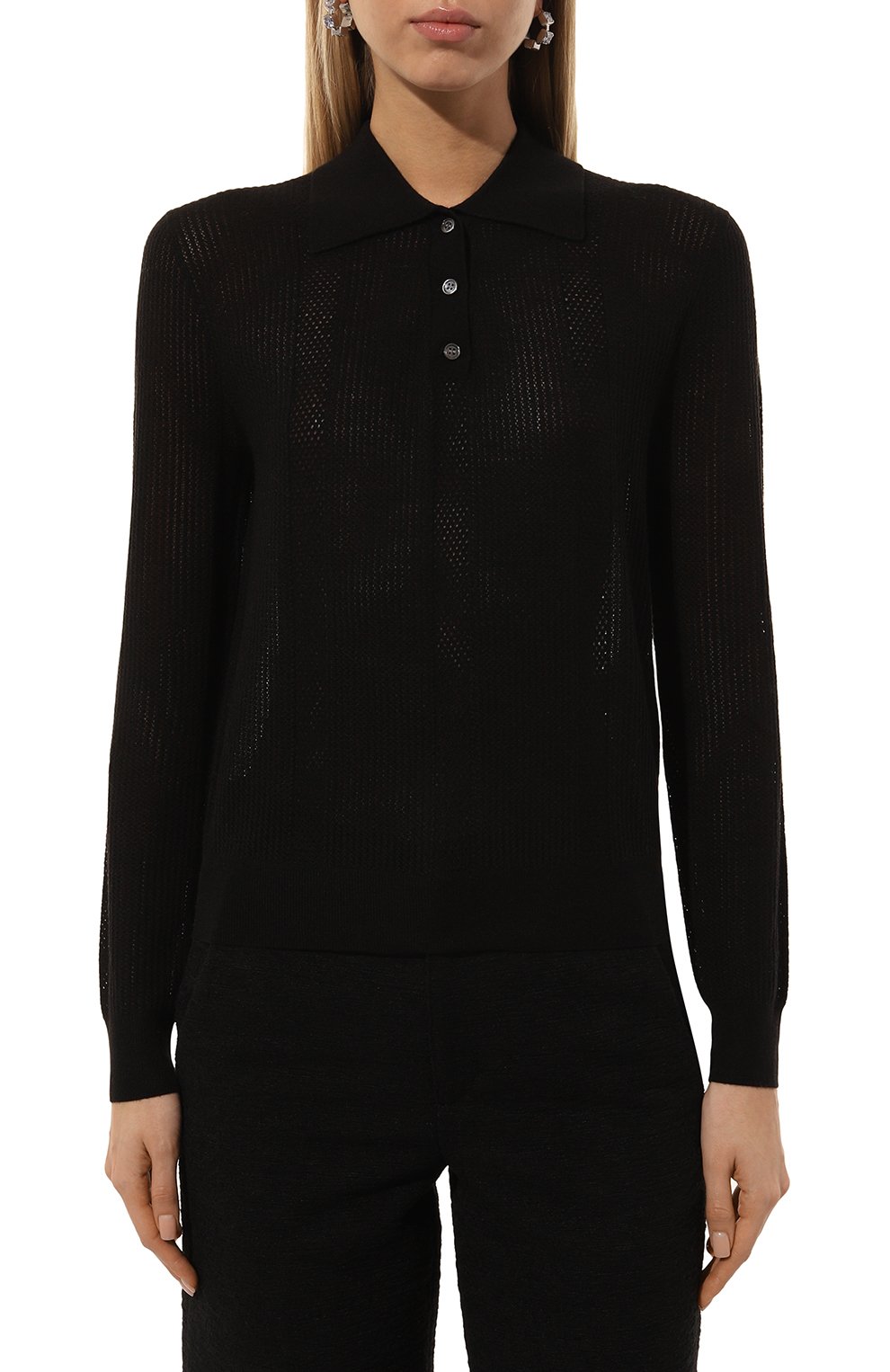 Поло из шерсти и шелка BEATRICE .B, арт. 24FA8585/VIJA, фото 3