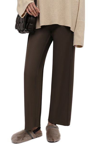 Меховые сабо BRUNELLO CUCINELLI, арт. MZRAG2105, фото 3