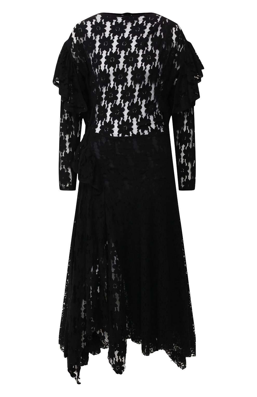 Хлопковое платье ISABEL MARANT ETOILE черного цвета по цене 67250 руб., арт. R01469-19A039E/VALLY, фото 1 Хлопковое платье ISABEL MARANT ETOILE, арт. R01469-19A039E/VALLY, фото 1