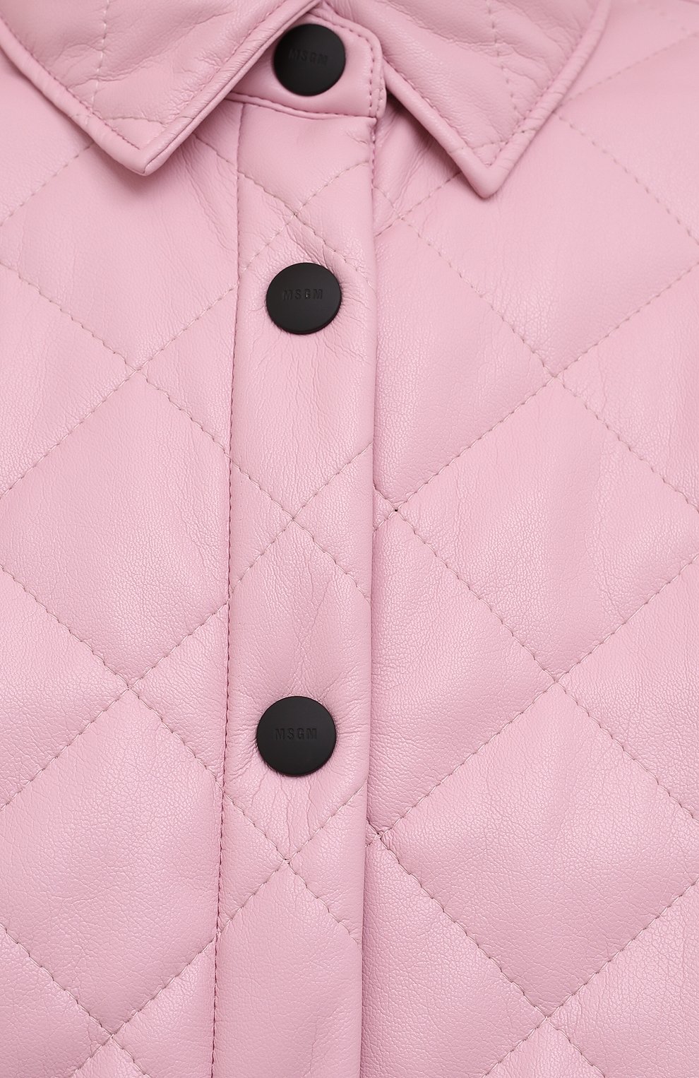 Куртка из экокожи MSGM, арт. 3141MDH13 217616, фото 5