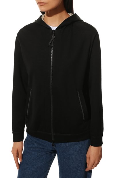 Кардиган из хлопка и шелка BRUNELLO CUCINELLI, арт. 221MD828SB806, фото 3