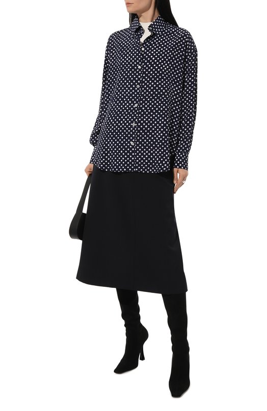 Шелковая рубашка Noble&Brulee NB001/290623/12154 Разноцветный  NB001/290623/12154 Фото 2