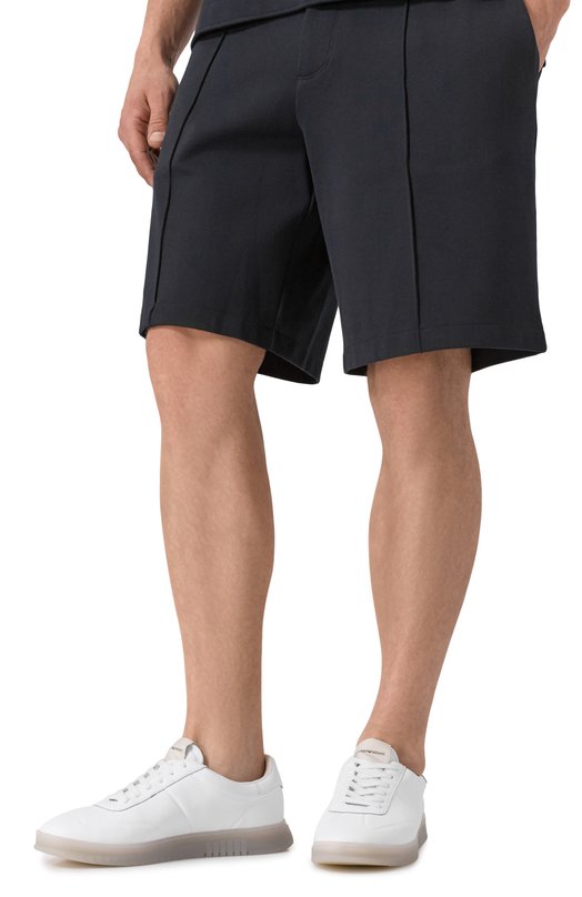 Кожаные кеды Emporio Armani X4X694/XF846 Белый  X4X694/XF846 Фото 3