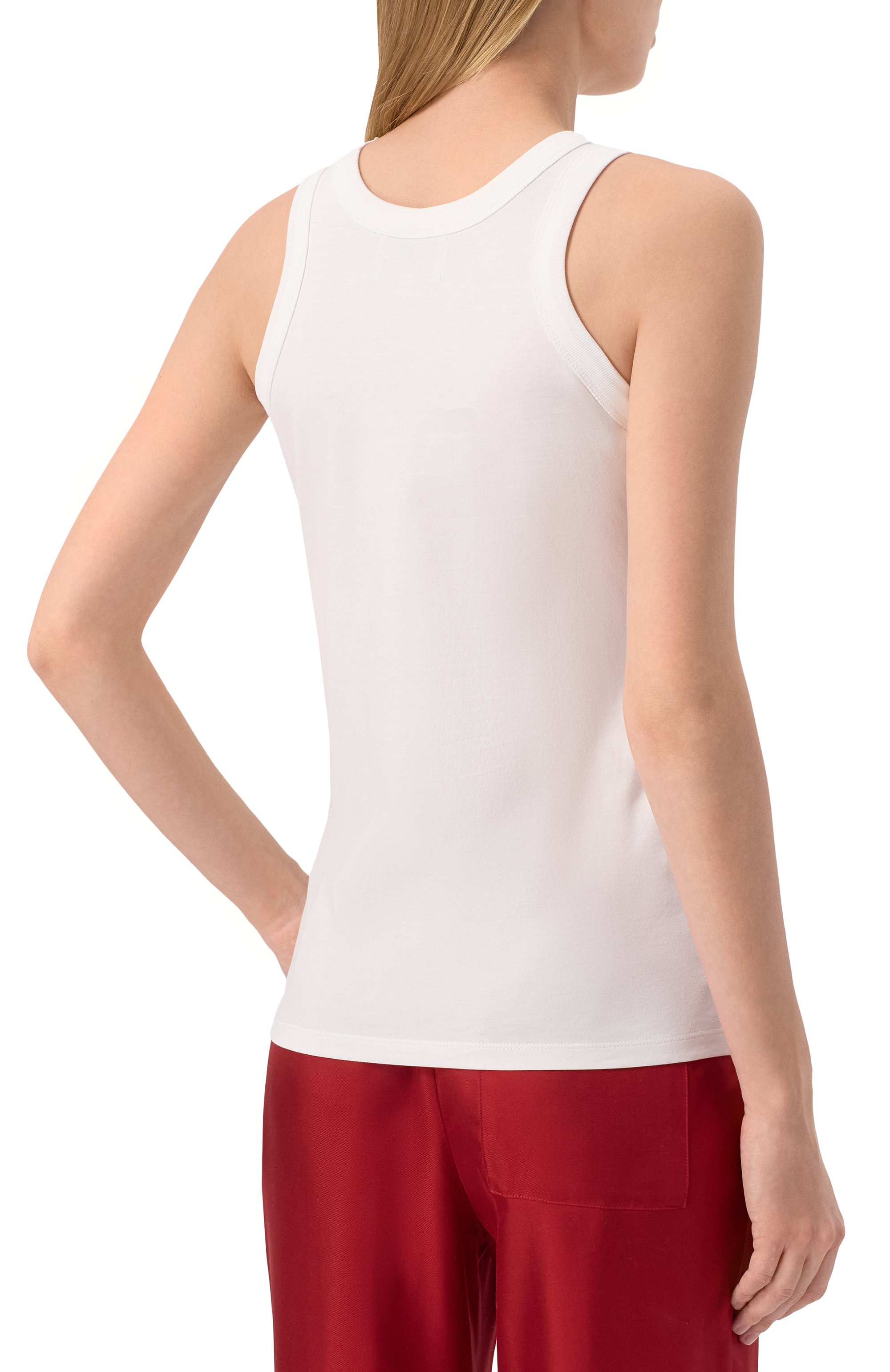 Хлопковая майка LOULOU DE SAISON, арт. P0S0, фото 4