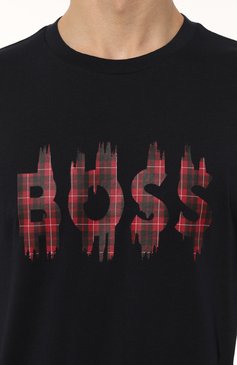 Хлопковая футболка BOSS ORANGE, арт. 50510009, фото 1