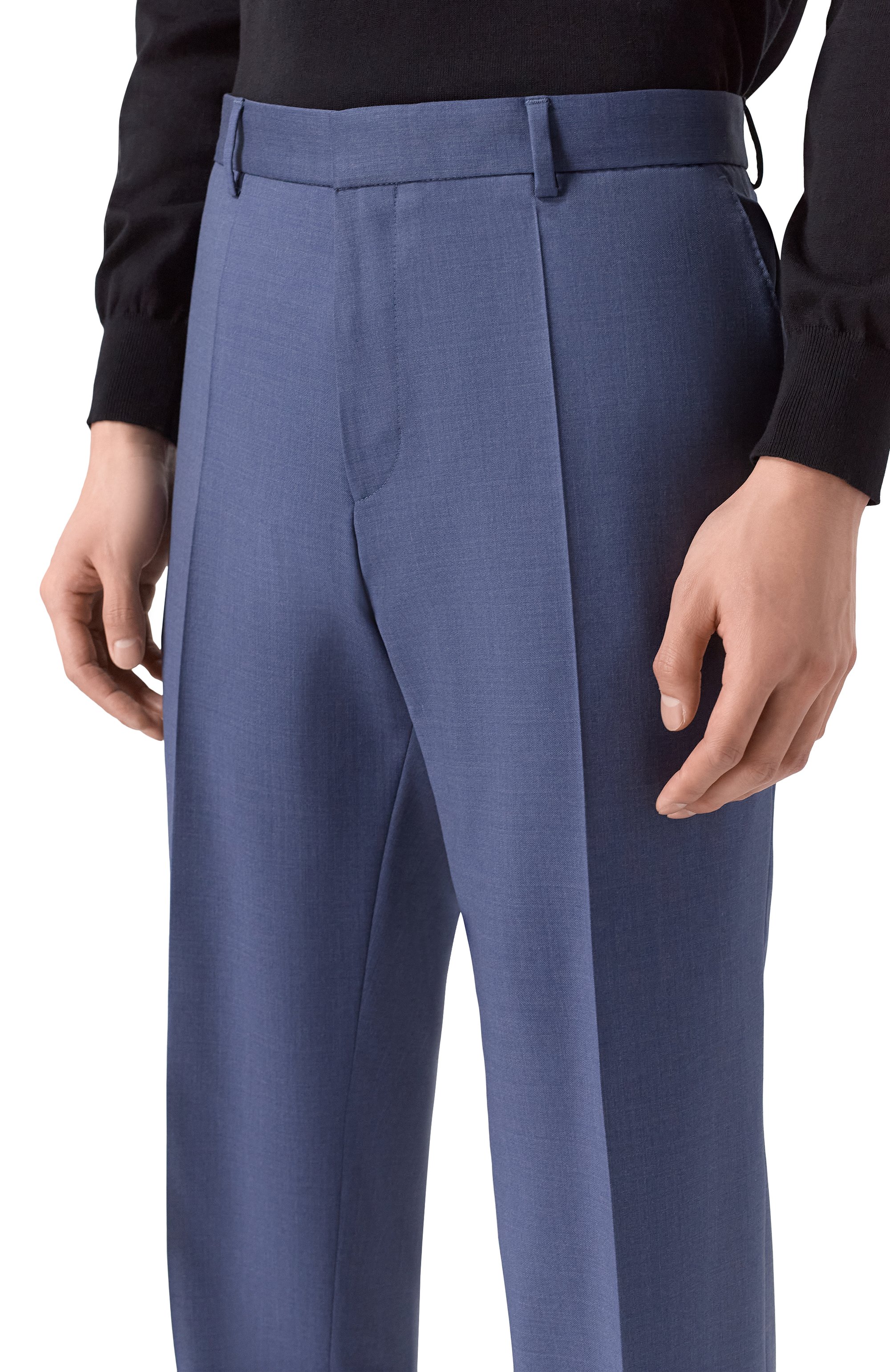 Шерстяные брюки BOSS, арт. 50469174, фото 5