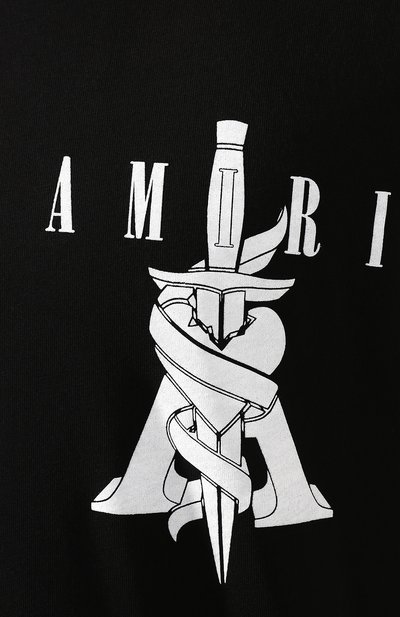 Хлопковая футболка AMIRI, арт. S0M03139CJ, фото 5