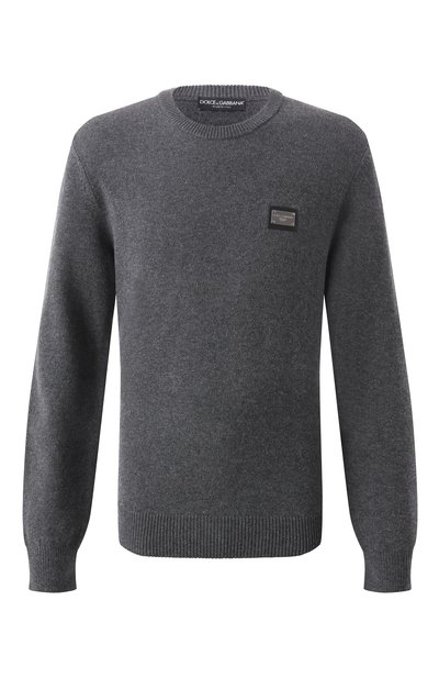 Мужской джемпер из шерсти и кашемира DOLCE & GABBANA, арт. GX039T/JFMHL