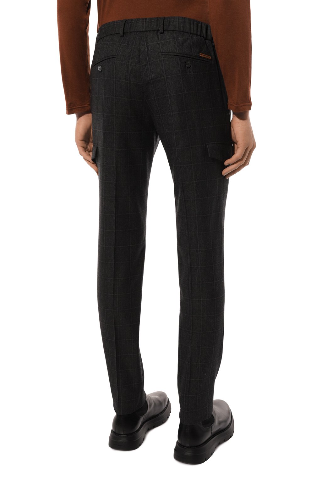 Шерстяные брюки-карго STEFANO RICCI, арт. M1T2400301/W0013M, фото 4