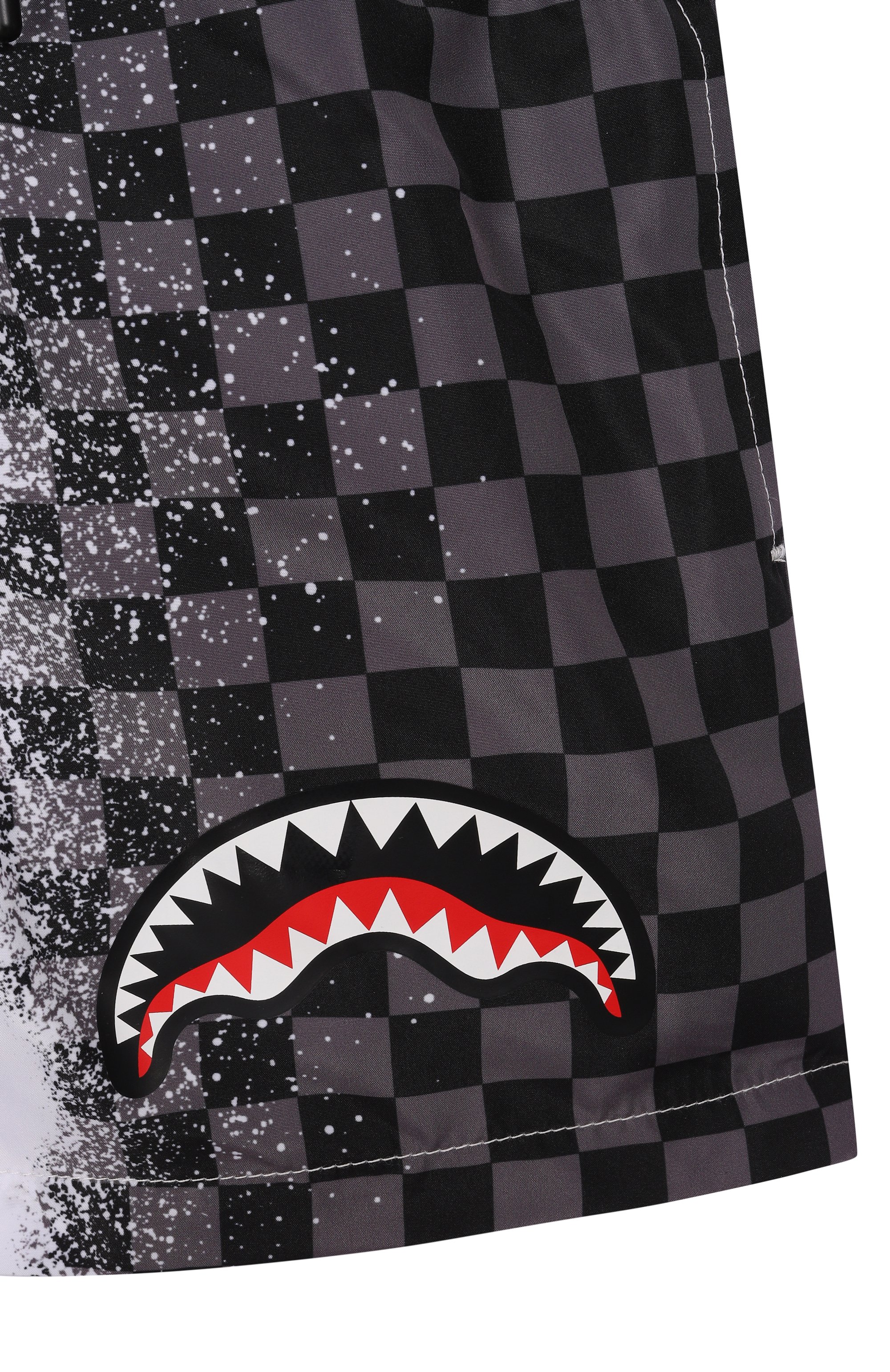 Плавки-шорты SPRAYGROUND, арт. SPY1470WHT/SPRAY SHARK IN PARIS GREY SWIM TRUNKS, фото 3