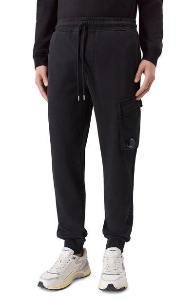 Хлопковые джоггеры C.P. COMPANY, арт. 20CMSP067A/110044G, фото 3