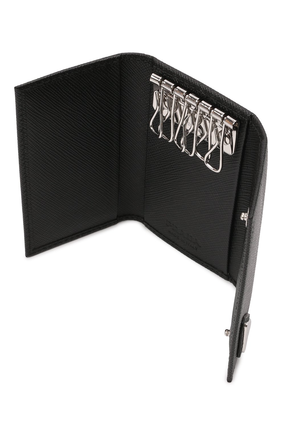 Кожаная ключница PRADA, арт. 2PG222-QHH-F0002, фото 4