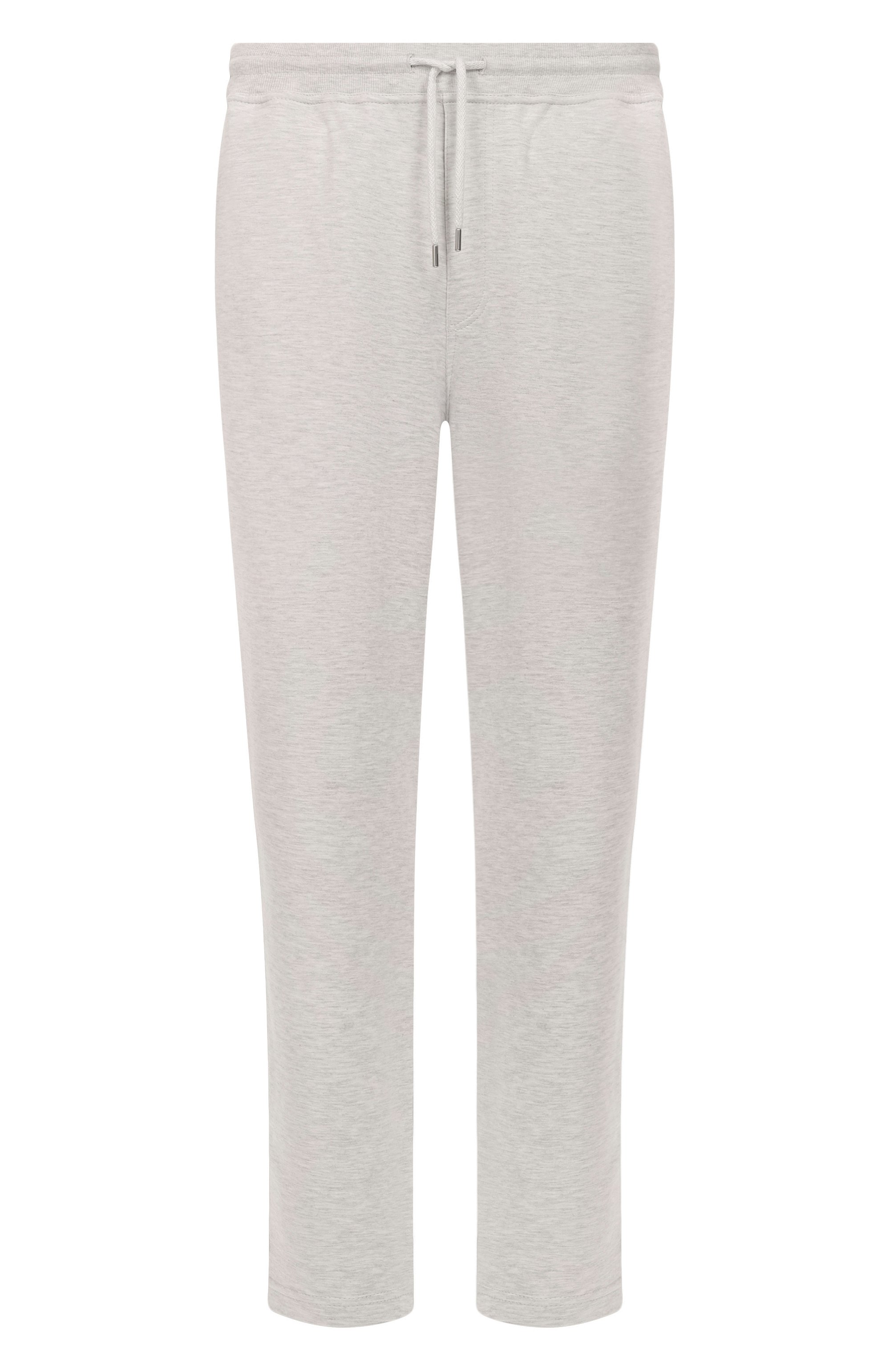 Брюки из хлопка и кашемира BRUNELLO CUCINELLI, арт. MM8313243G, фото 1