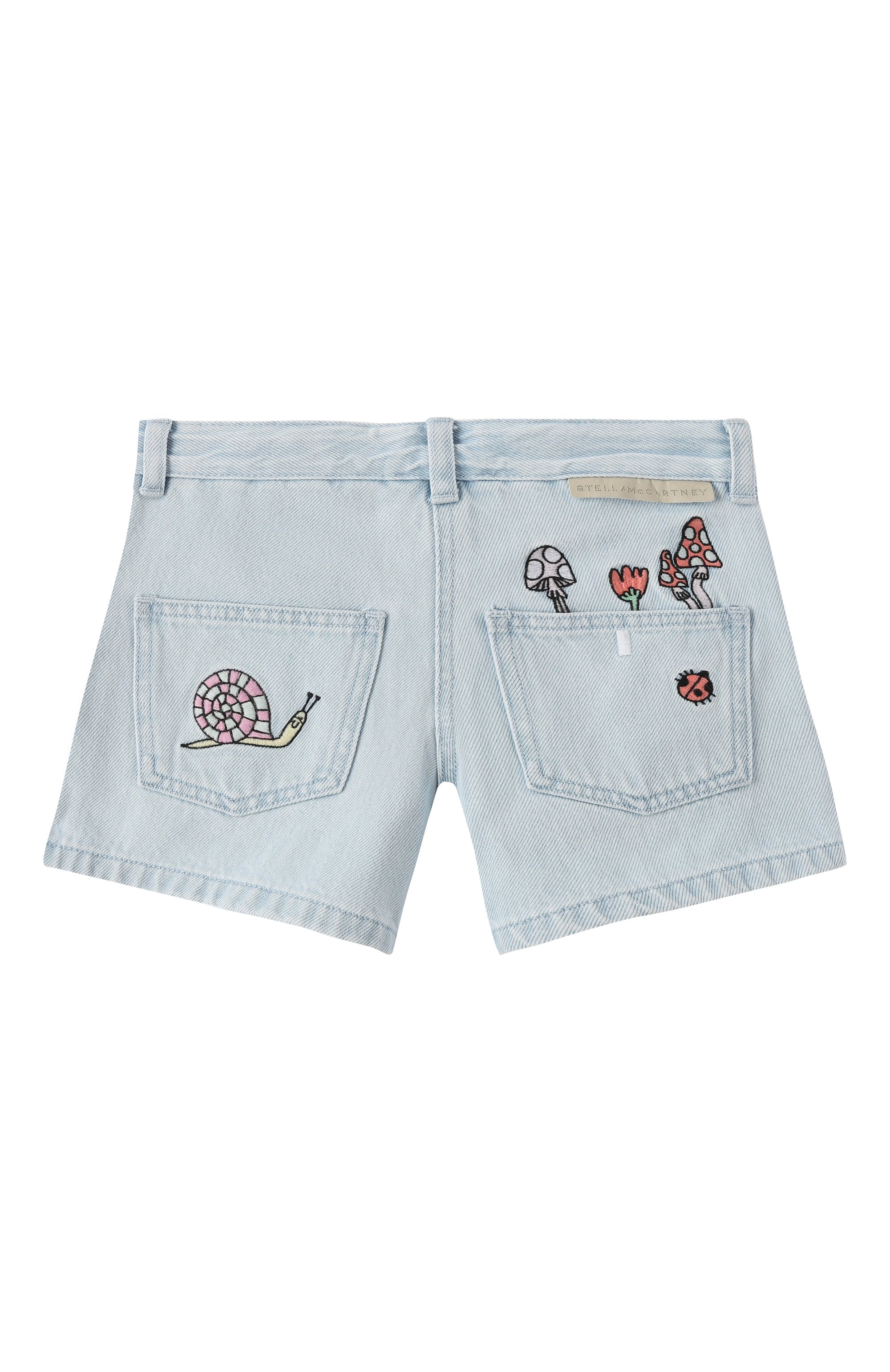 Джинсовые шорты STELLA MCCARTNEY, арт. TW6A09, фото 2