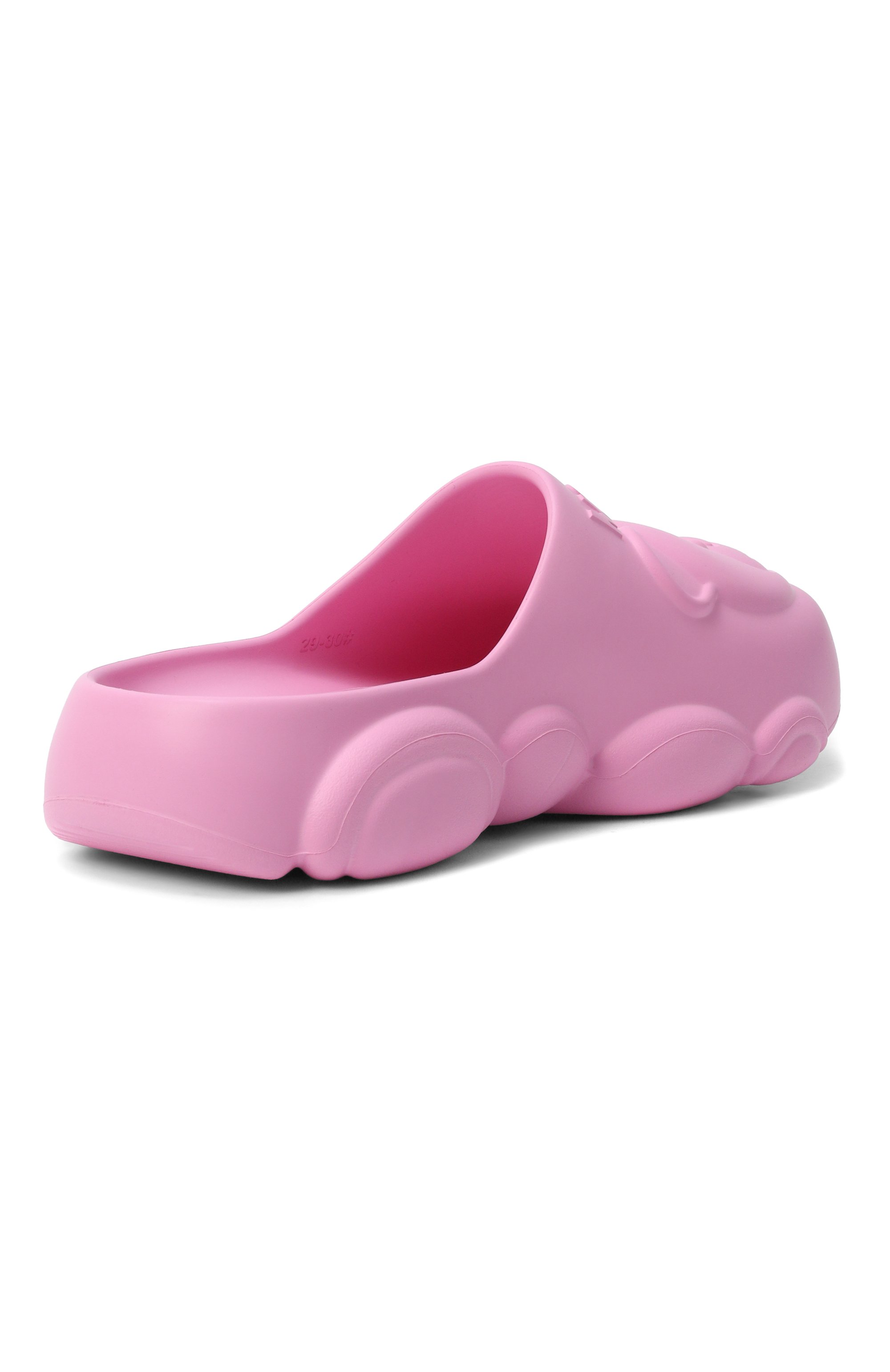 Сабо MOSCHINO розового цвета по цене 13150 руб., арт. 83115/VAR2_001, фото 3 Сабо MOSCHINO, арт. 83115/VAR2_001, фото 3