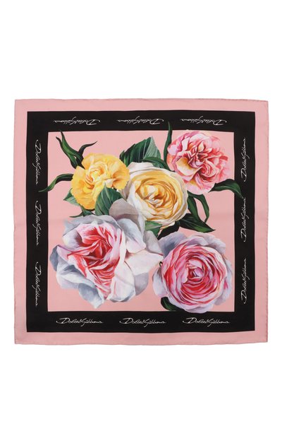 Шелковый платок DOLCE & GABBANA, арт. FN093R/GDCUI, фото 4