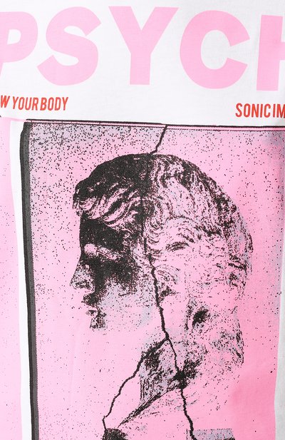 Хлопковая футболка MCQ SWALLOW, арт. 583305/R0T10, фото 5