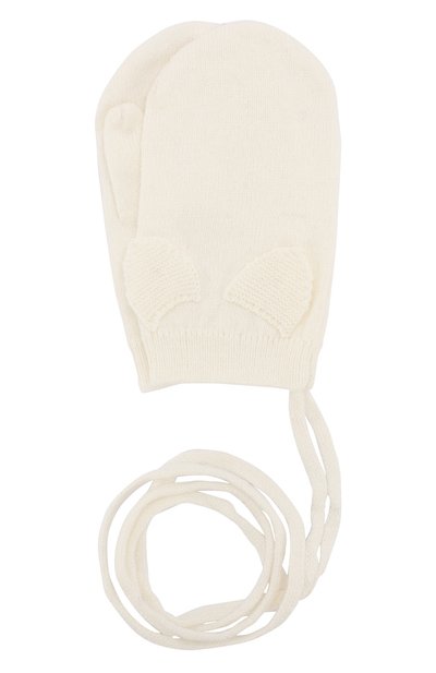 Комплект из шапки и варежек TARTINE ET CHOCOLAT бежевого цвета по цене 8250 руб., арт. TP90021, фото 5 Комплект из шапки и варежек TARTINE ET CHOCOLAT, арт. TP90021, фото 5