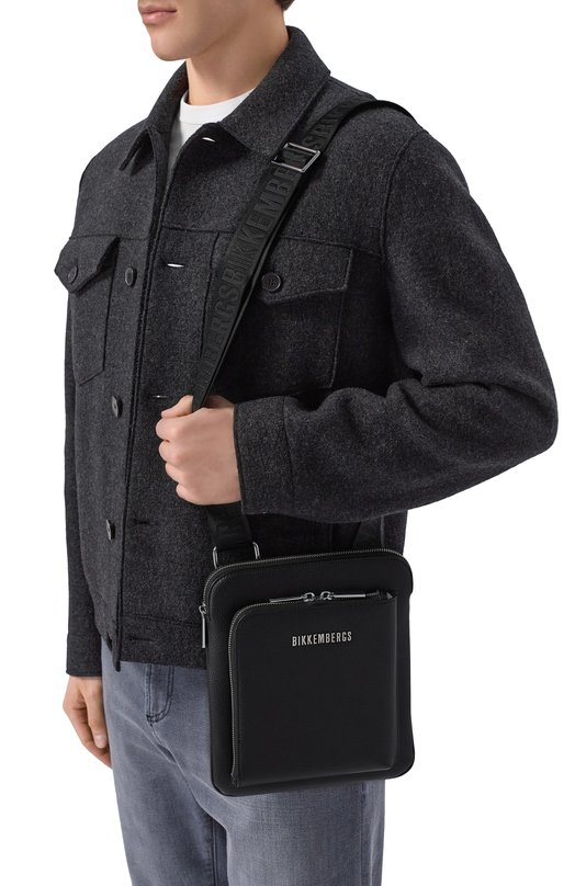 Сумка Jamie Dirk Bikkembergs BKB001336M Чёрный  BKB001336M Фото 2