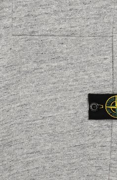 Детские хлопковые джоггеры STONE ISLAND серого цвета, арт. 711661043/10-12 | Фото 3 (Материал внутренний: Не назначено; Региональные ограничения белый список (Axapta Mercury): RU; Материал сплава: Проставлено; Нос: Не проставлено; Материал внешний: Хлопок; Мальчики Кросс-КТ: Джоггеры-одежда; Статус проверки: Проверена категория)