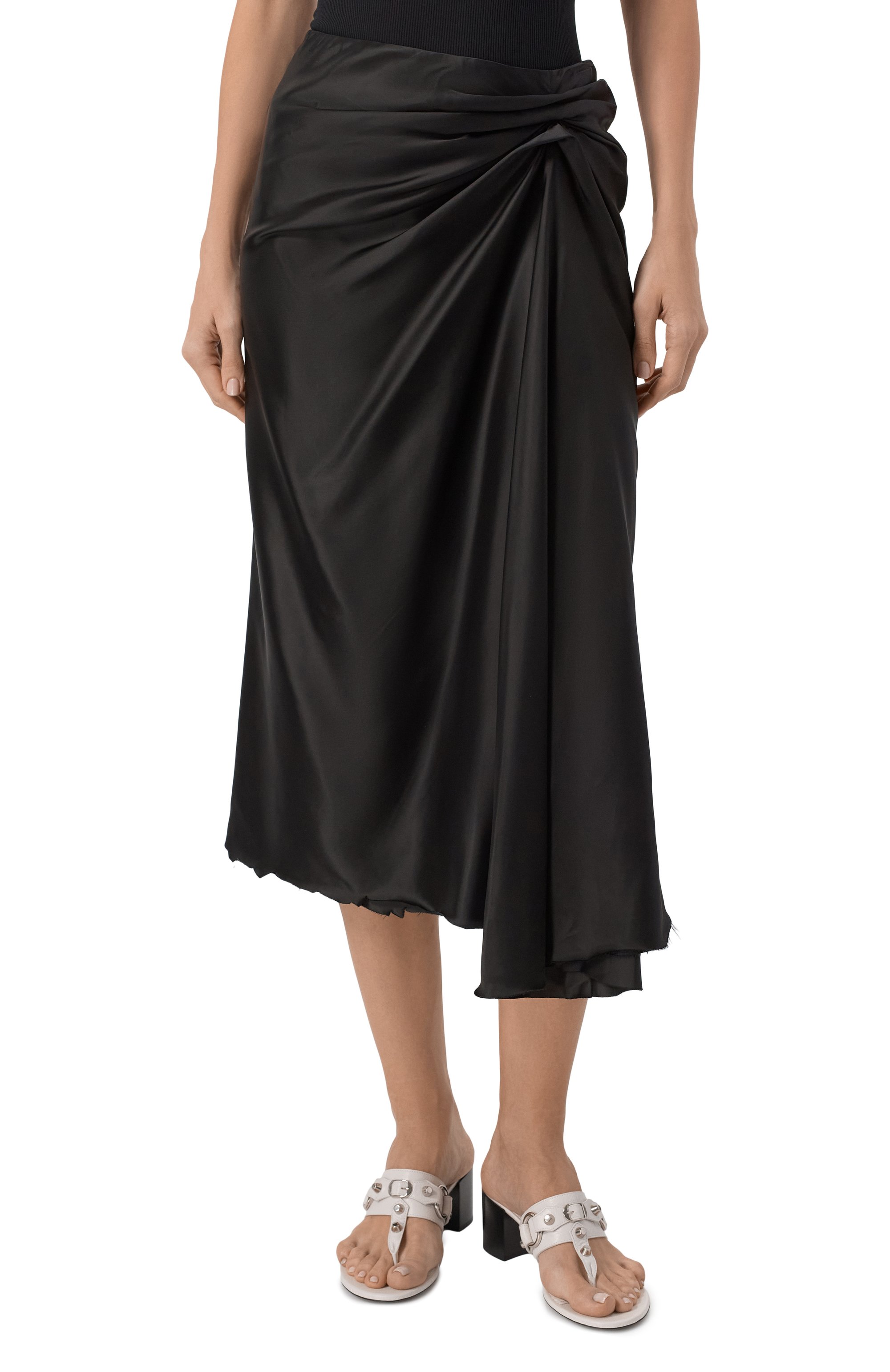 Атласная юбка BALENCIAGA, арт. 831248/TS091, фото 3