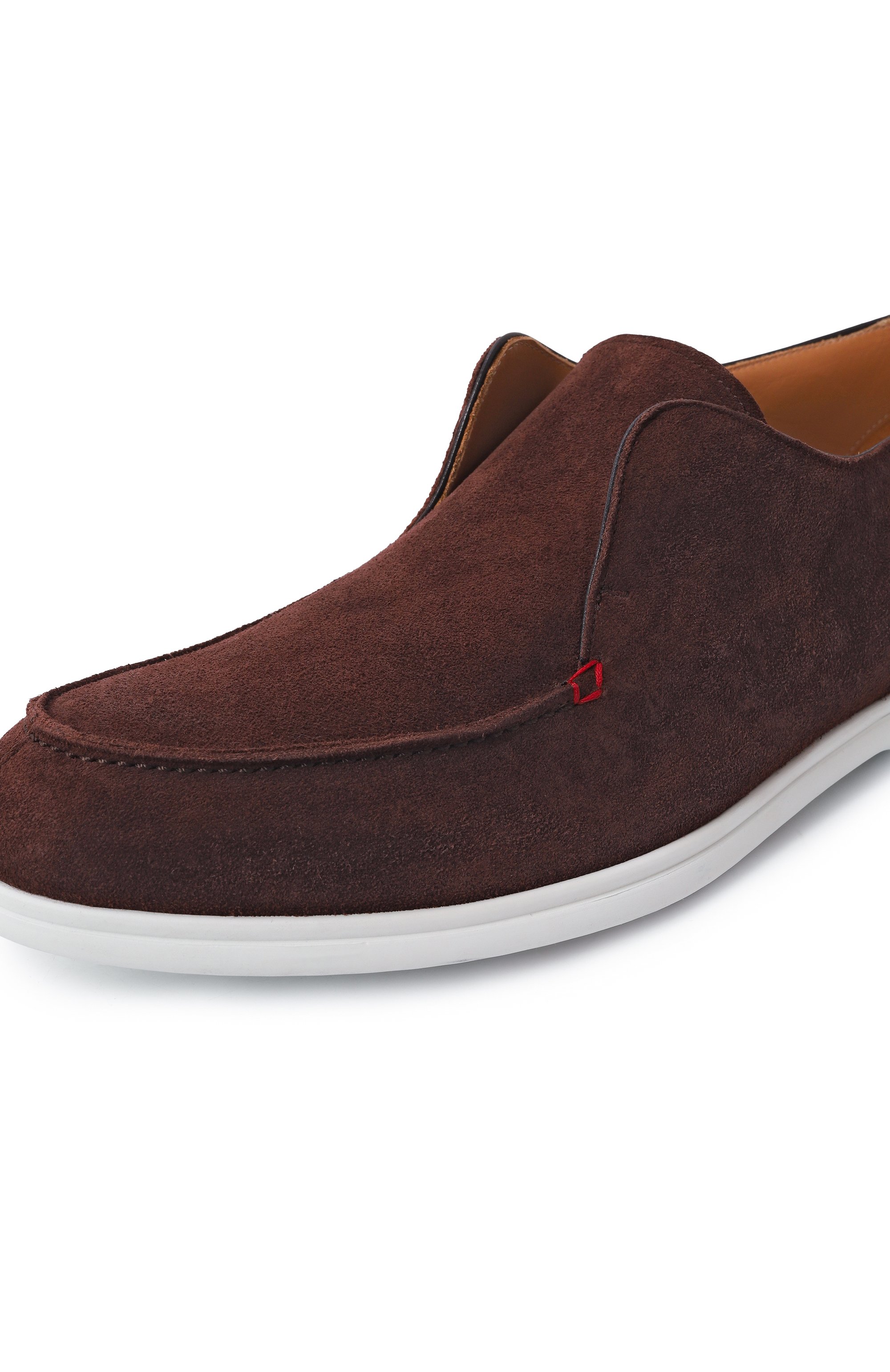 Замшевые лоферы KITON, арт. USSA086N0097703, фото 7