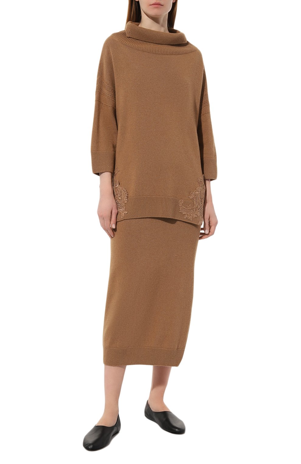 Пуловер из вискозы и шерсти ERMANNO SCERVINO, арт. D434M508APYZL, фото 2