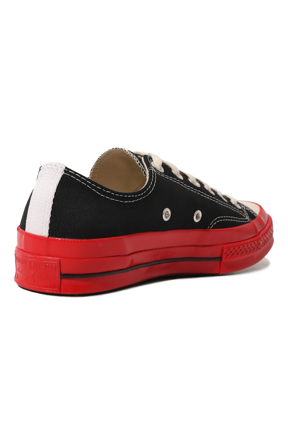 Текстильные кеды comme des garcons play x converse COMME DES GARCONS PLAY, арт. A01795, фото 3