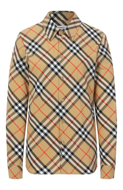 Женская хлопковая рубашка BURBERRY, арт. 8106163
