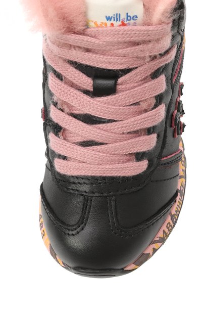 Кожаные кроссовки PREMIATA WILL BE черного цвета по цене 25750 руб., арт. 32M089474/ADAM M/20-26, фото 4 Кожаные кроссовки PREMIATA WILL BE, арт. 32M089474/ADAM M/20-26, фото 4