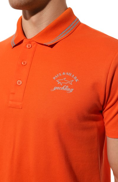 Хлопковое поло PAUL&SHARK,  арт. 22411233, фото 5