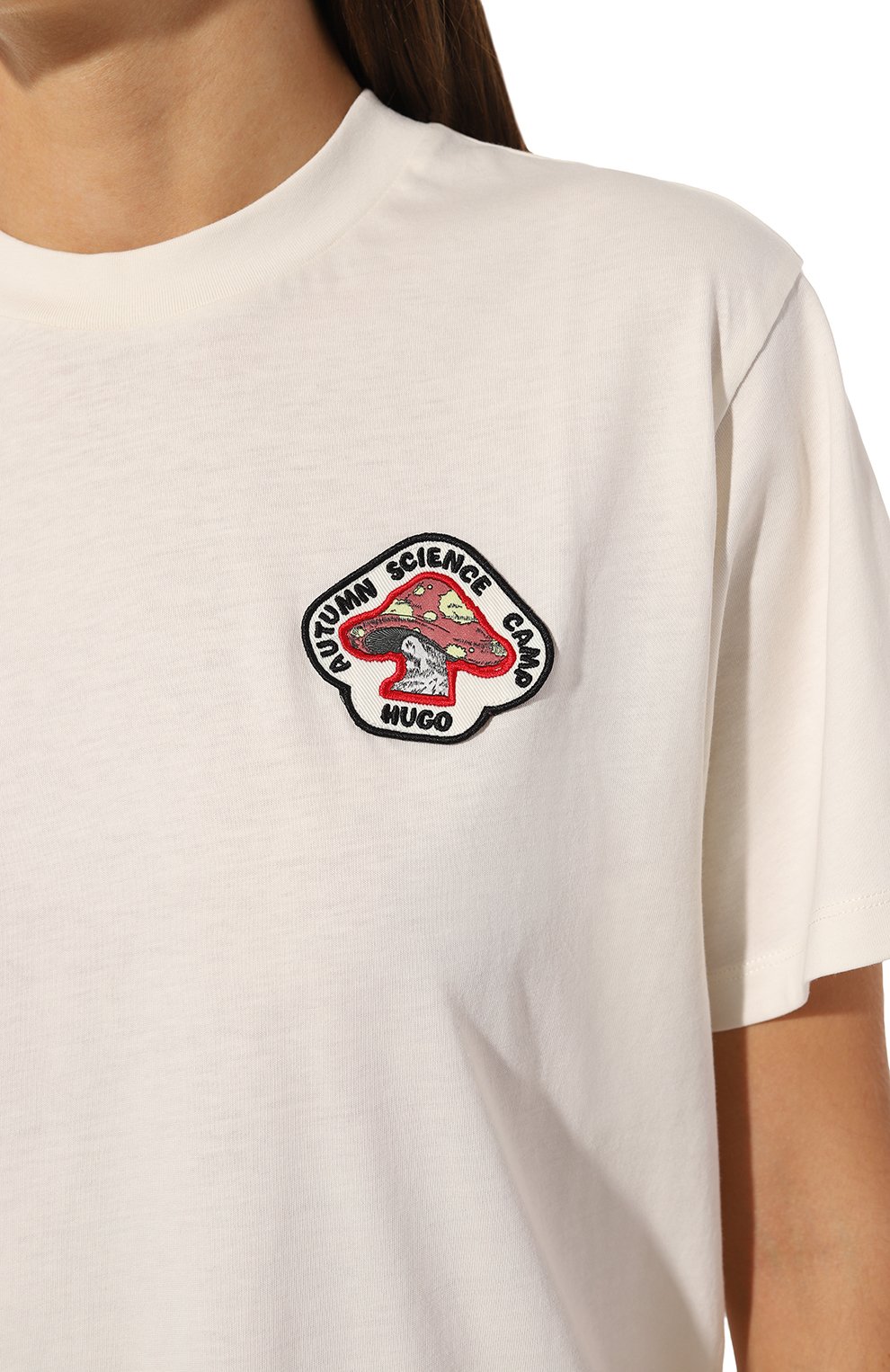 Хлопковая футболка HUGO, арт. 50495763, фото 5