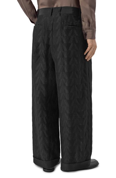 Брюки из вискозы и льна GIORGIO ARMANI, арт. GM003424/AF26192, фото 4