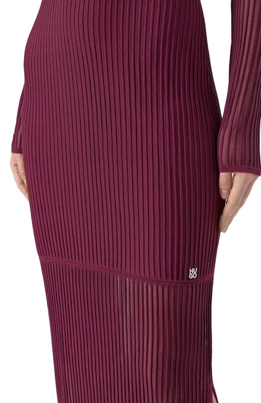 Платье HUGO 50556459 Бордовый  50556459 Фото 4