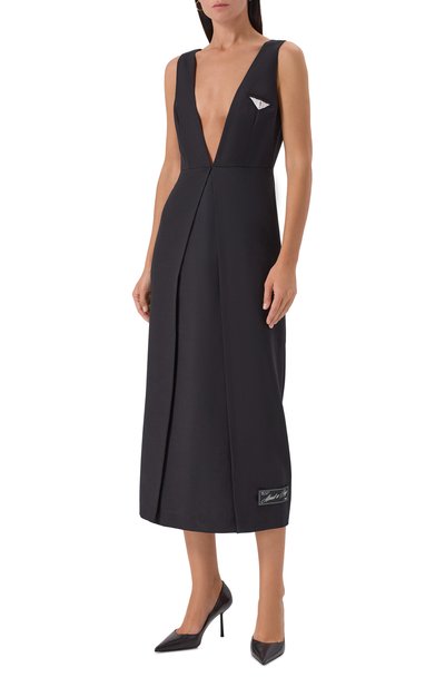 Шерстяное платье ERIKA CAVALLINI, арт. P5WZ26, фото 3