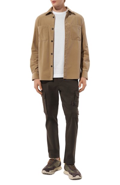 Хлопковые брюки-карго AERONAUTICA MILITARE, арт. PA1632CT3399, фото 2