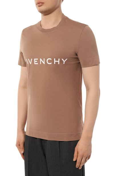 Хлопковая футболка GIVENCHY, арт. BM716G3YAC, фото 3