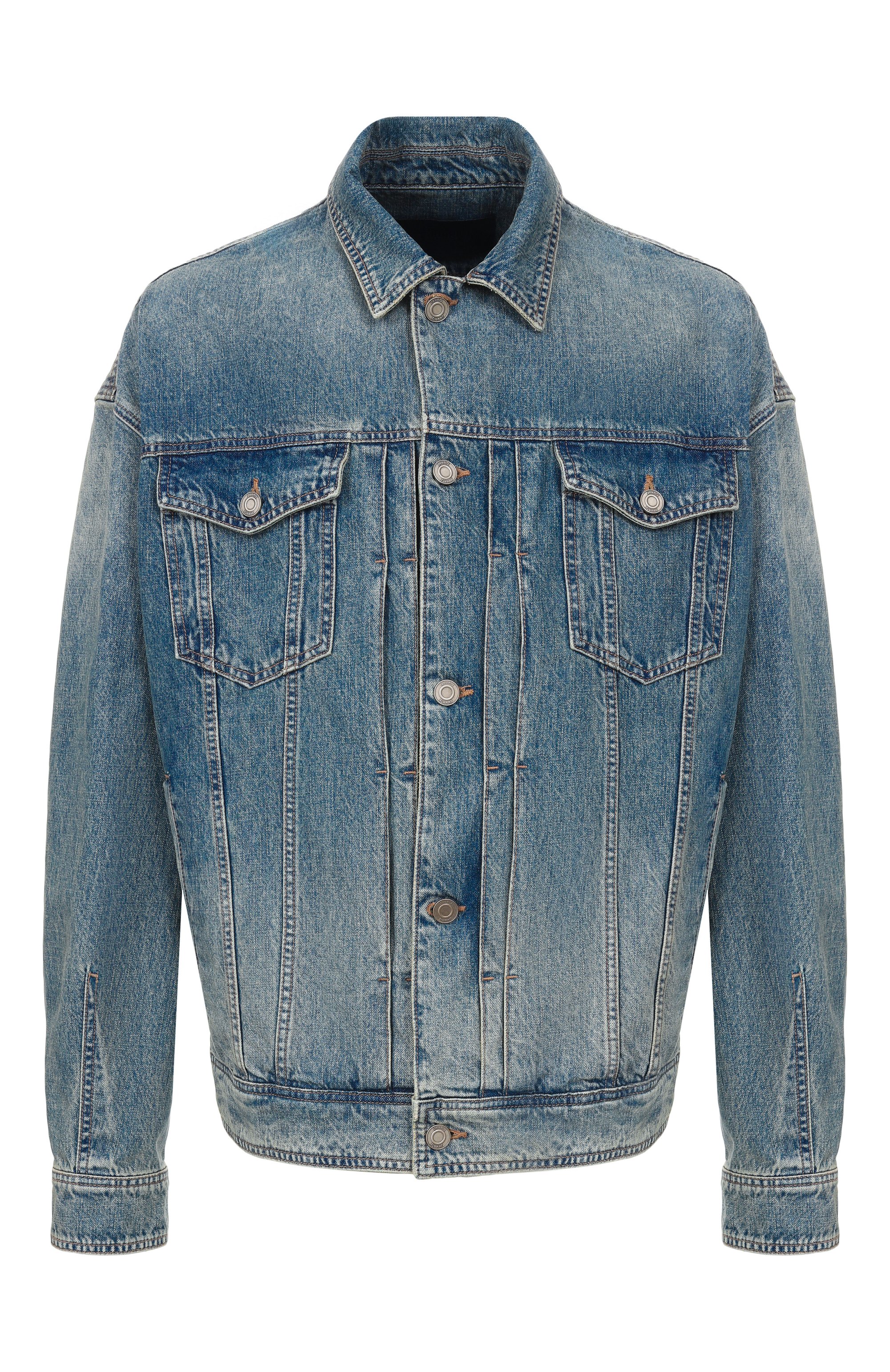 Джинсовая куртка JUUN.J голубого цвета по цене 89950 руб., арт. JC6239PD1, фото 1 Джинсовая куртка JUUN.J, арт. JC6239PD1, фото 1