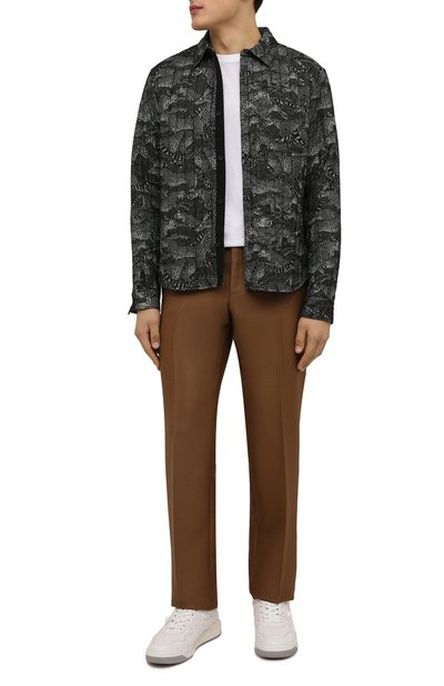 Утепленная рубашка из вел ьвета KENZO, арт. FB65CH4109P6, фото 2