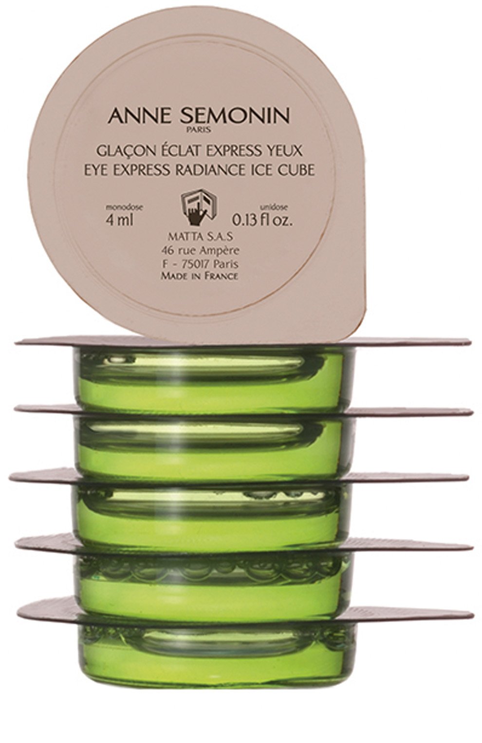 Кубики льда для мгновенного сияния кожи вокруг глаз ANNE SEMONIN, арт. 3700084614274, фото 1
