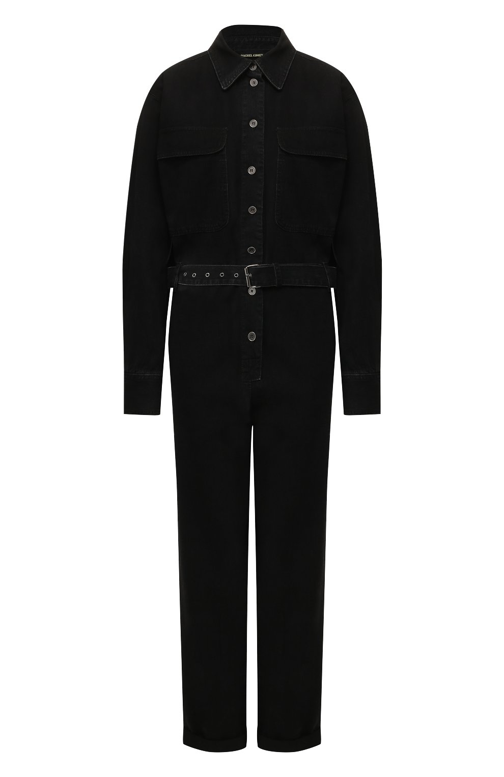 Джинсовый комбинезон RACHEL COMEY черного цвета по цене 39250 руб., арт. 193W-456-D1072 DENIM, фото 1 Джинсовый комбинезон RACHEL COMEY, арт. 193W-456-D1072 DENIM, фото 1