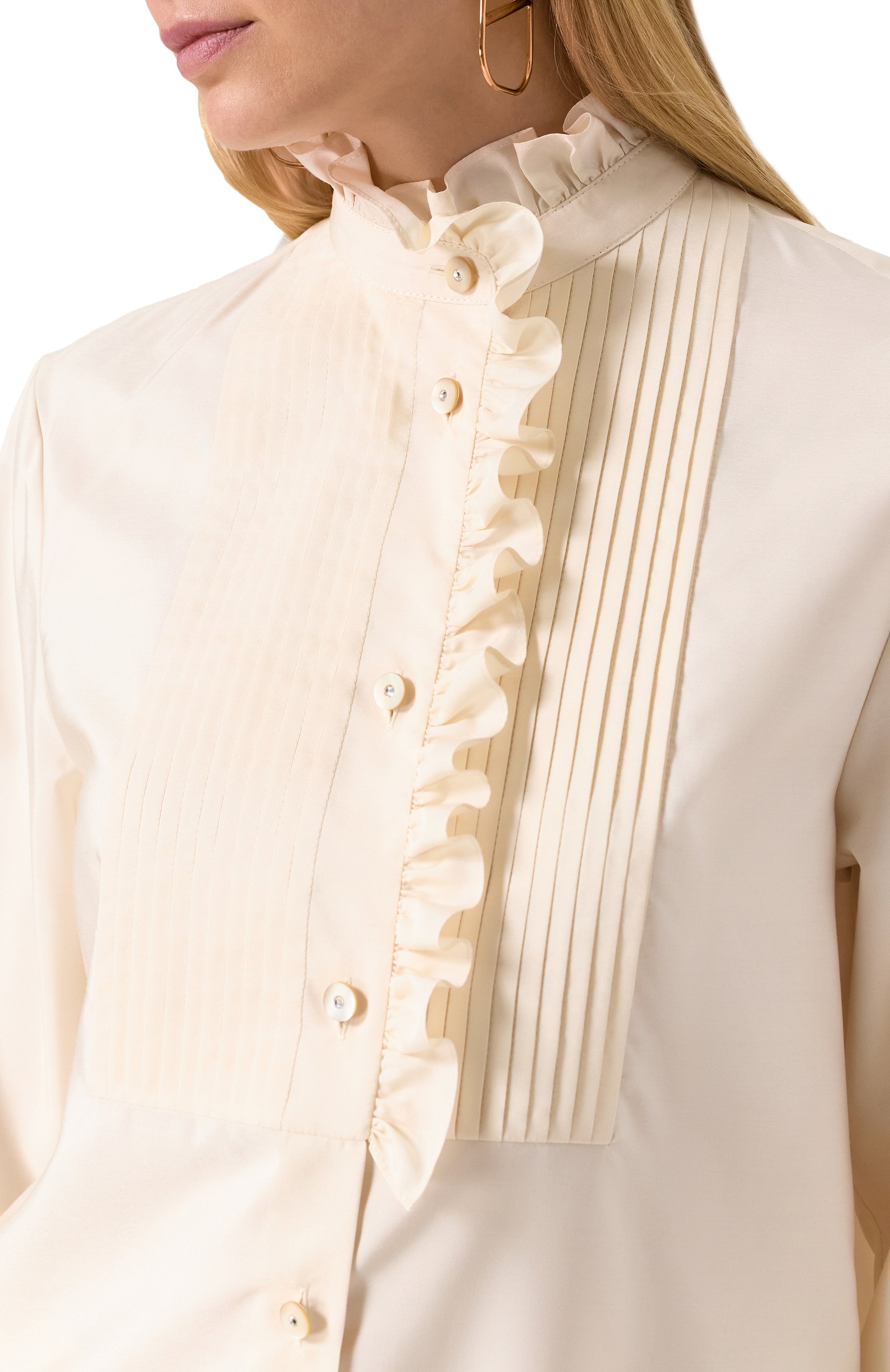 Шелковая блузка VALENTINO, арт. 6B3AB755924, фото 5